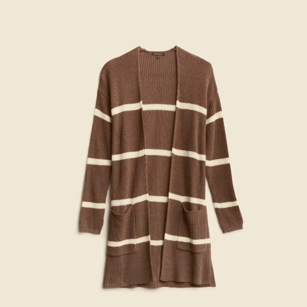 Pink Clover Duster Cardigan sweater SZ Med